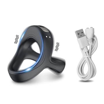 Powerful Cock Ring Vibrator / Men's Penis Cockring for Delay Ejaculation / Sex Toys for Adults - EVE's SECRETS